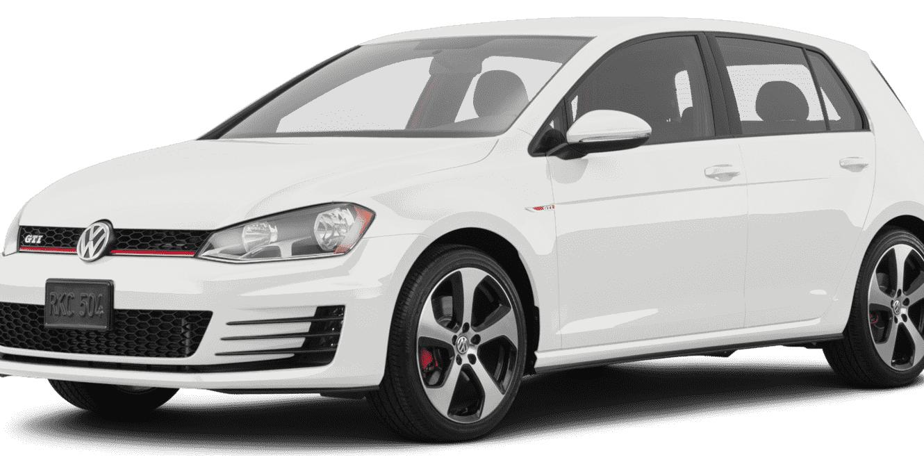 VOLKSWAGEN GOLF GTI 2017 3VW547AUXHM059471 image